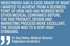 Quote from Sarj Bahia - Edgbaston Aesthetics